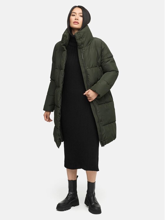 Navahoo Navahoo Kurtka zimowa Wolkenkuss Zielony Regular Fit