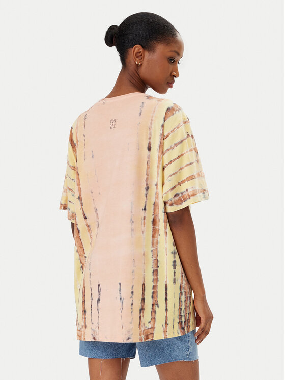 One Teaspoon One Teaspoon T-Shirt Its Juicy In Jamaica 26940 Pomarańczowy Relaxed Fit