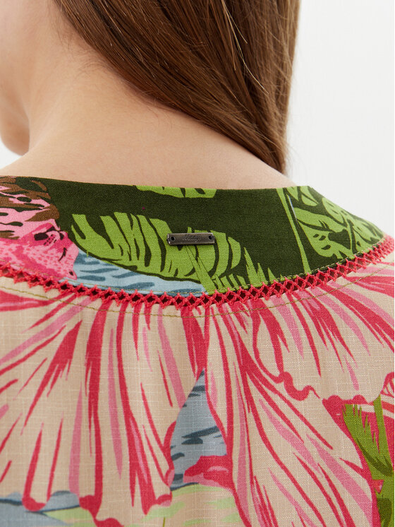 Maaji Maaji Плажна рокля Neo Hawaiian Enjoyable PT2472CPO004 Цветен Regular Fit
