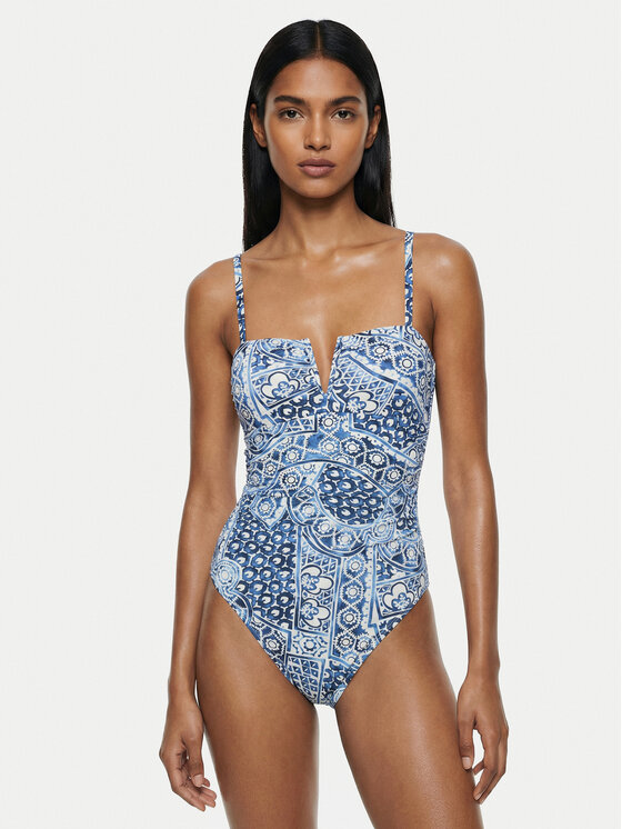 LAUREN RALPH LAUREN LAUREN RALPH LAUREN Costum de baie 20640066 Albastru