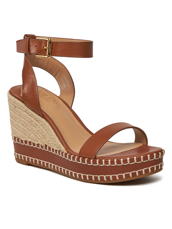 LAUREN RALPH LAUREN LAUREN RALPH LAUREN Espadrile 802940573002 Smeđa