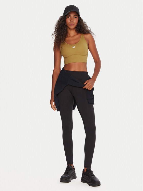 Roxy Roxy Biustonosz sportowy Heart Into It Attitude ERJKT04326 Beżowy