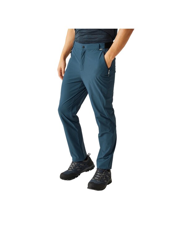 Regatta Regatta Spodnie outdoor Travel Light Błękitny Stretch Fit