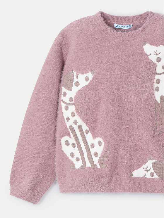 Mayoral Mayoral Sweater 4356 Rózsaszín Regular Fit