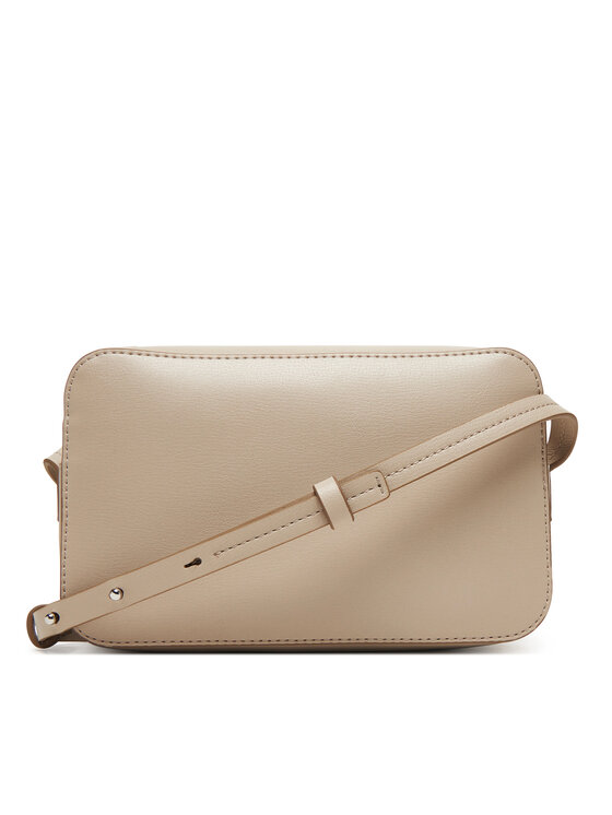 Calvin Klein Calvin Klein Torbica Foil Logo Elongated Camera Bag LV04F3276G Bež
