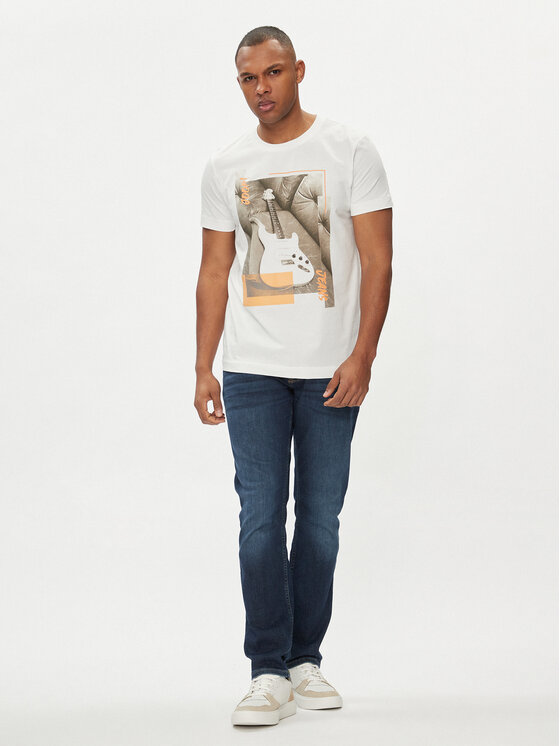 JOOP! Jeans JOOP! Jeans T-shirt 50Darvin 30042426 Bež Modern Fit