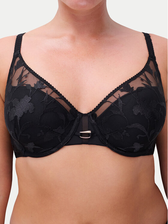 Chantelle Chantelle Сутиен с банели Idyll C18UND Черен