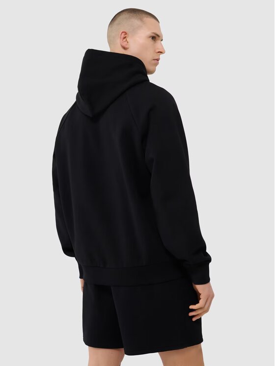 4F 4F Felpa 4FWSS25TSWSU1547-20S Nero Oversize