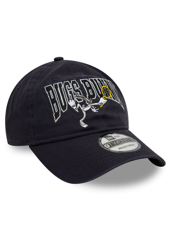 New Era New Era Kepurė su snapeliu Bugs Bunny Warner Brothers Washed 9TWENTY 60595280 Tamsiai mėlyna