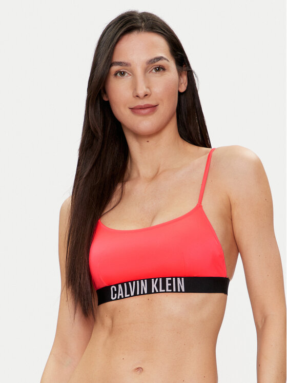Calvin Klein Swimwear Bikini partea de sus KW0KW02507 Roșu