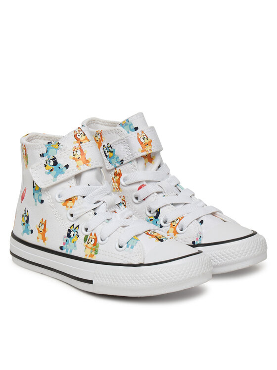 Converse Converse Кецове Converse x Bluey Chuck Taylor All Star Easy On A16463C Бял