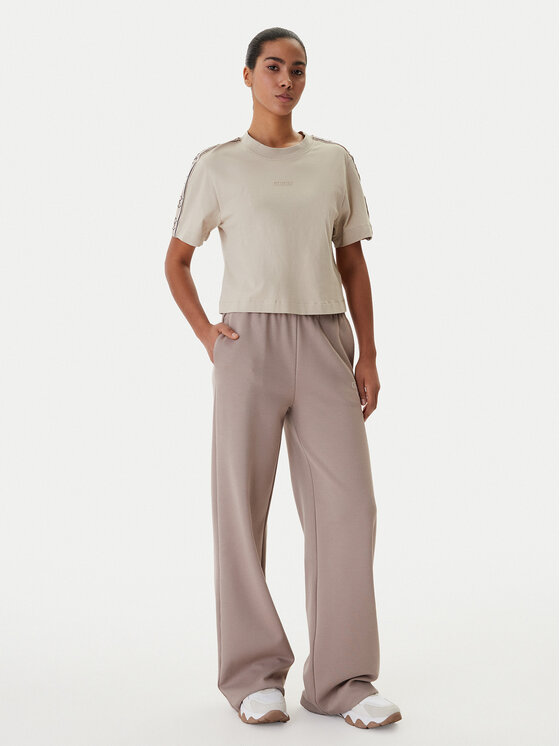Guess Guess Tričko V3RI08 I3Z14 Béžová Regular Fit
