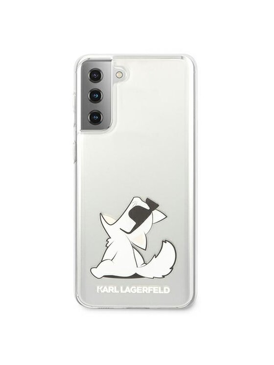KARL LAGERFELD KARL LAGERFELD Etui na telefon S21 Plus 5G Przezroczysty