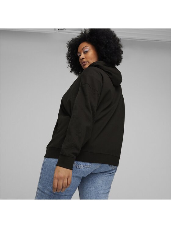 Puma Puma Bluza 677882 Czarny Regular Fit