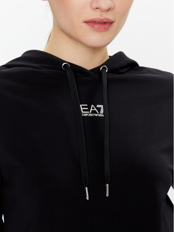 EA7 Emporio Armani EA7 Emporio Armani Džemperis 3RTM47 TJEAZ 0200 Juoda Regular Fit