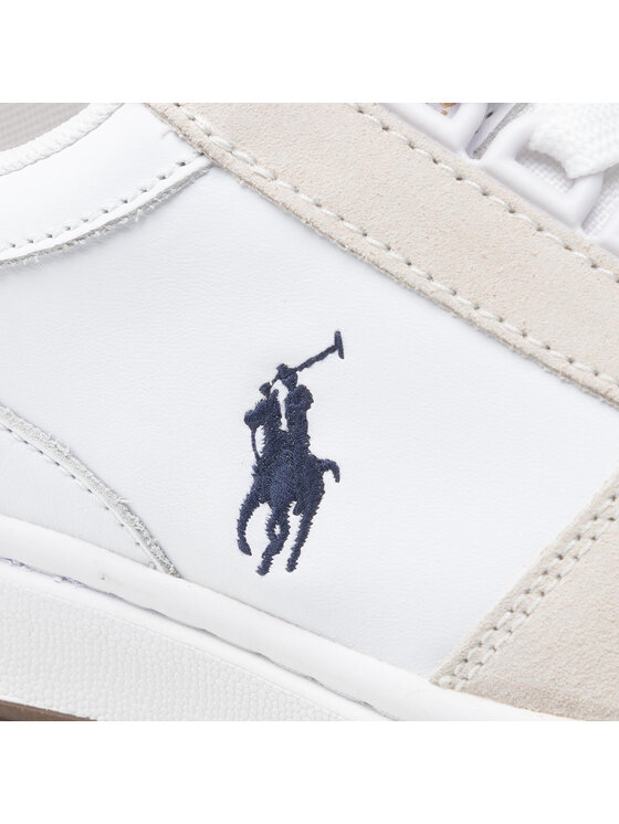Polo Ralph Lauren Polo Ralph Lauren Sneakersy Polo Crt Pp 809834463002 Biela