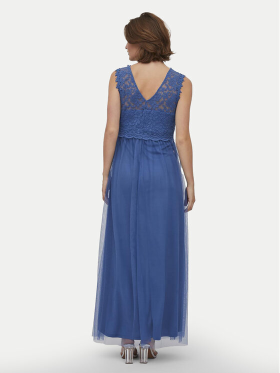 Vila Vila Abito da sera Lynnea 14052673 Blu Regular Fit