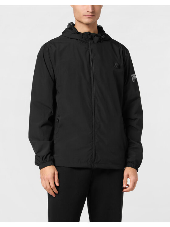 Plein Sport Plein Sport Giacca a vento 23111 Nero Regular Fit