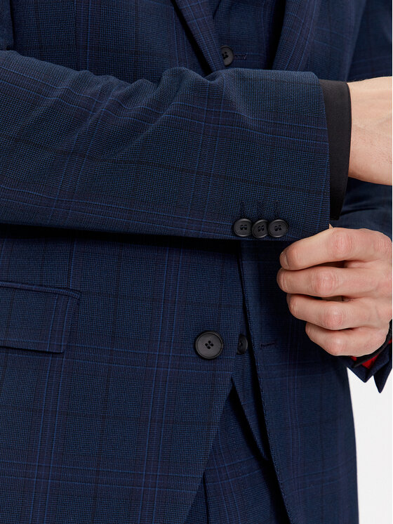 HUGO HUGO Ülikond Arti/Hesten241V1X 50509450 Tumesinine Extra Slim Fit