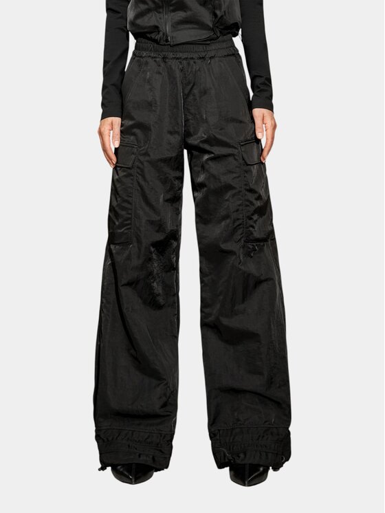 MADE BY SOCIETY MADE BY SOCIETY Spodnie materiałowe P27807FS2479990-PANTALON Czarny Basic Fit