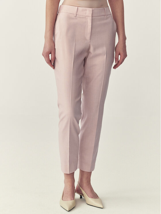 TATUUM TATUUM Spodnie materiałowe KOLIA 9 Szary Skinny Fit