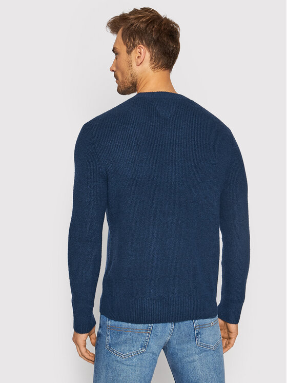 Tommy Jeans Tommy Jeans Πουλόβερ Tjm Solid Badge DM0DM11341 Σκούρο μπλε Relaxed Fit