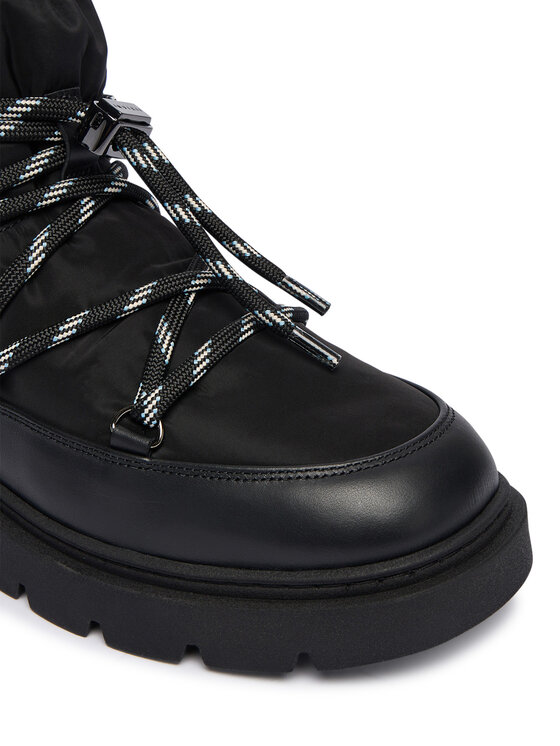 Inuikii Inuikii Stivali da neve Biker Puffer 1002.001.0021 Nero