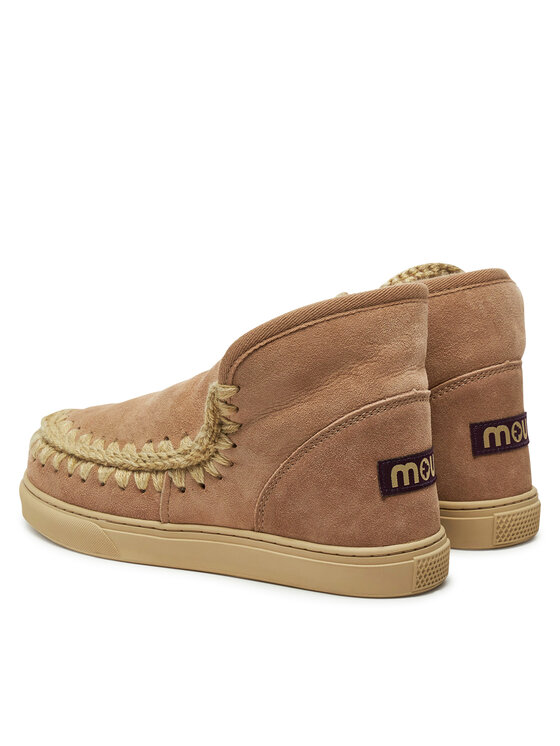 Mou Mou Μπότες Χιονιού Eskimo Sneaker FW111000A Μπεζ