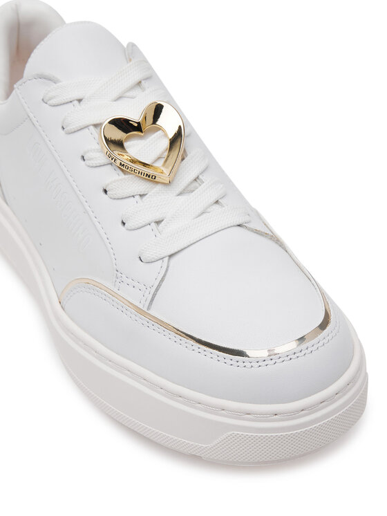 LOVE MOSCHINO LOVE MOSCHINO Sneakersy JA15214G1MIA610A Biały