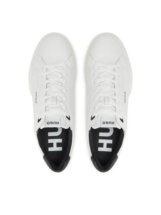 HUGO Hugo Sneakersy Riven Tenn punyl 50523439 Biały