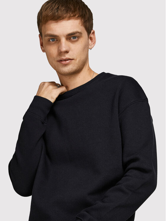 Jack&Jones Jack&Jones Majica dugih rukava Star 12208182 Crna Regular Fit