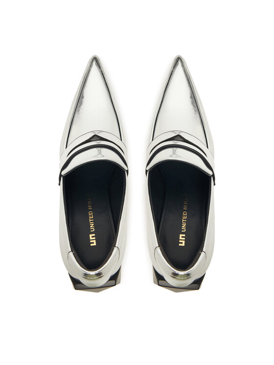 United Nude United Nude Félcipő Gem Loafer Hi 1095514116 Ezüst