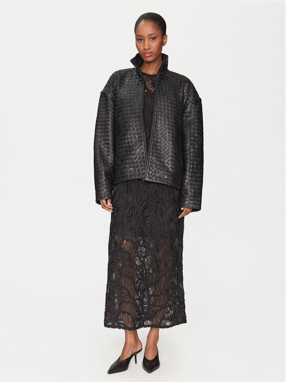 2NDDAY 2NDDAY Lederjacke Enriqueta 2252512608 Schwarz Oversize