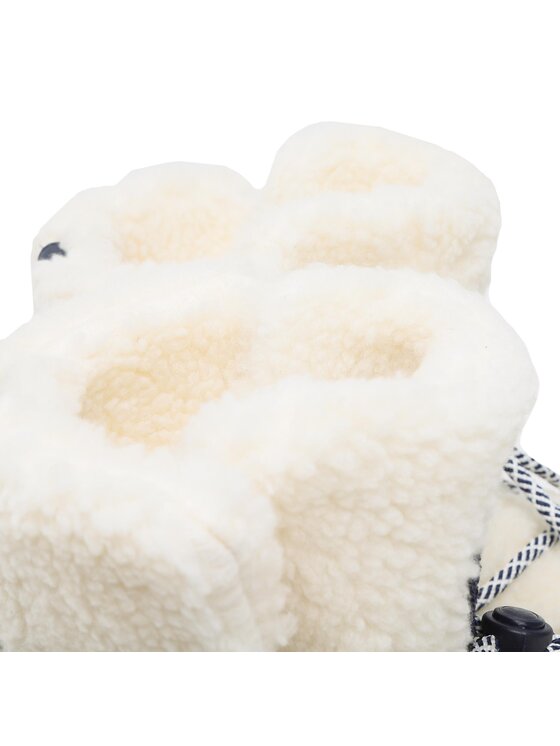 Tommy Hilfiger Tommy Hilfiger Čizme za snijeg Th Faux Fur Snow Bootie FW0FW06850 Écru