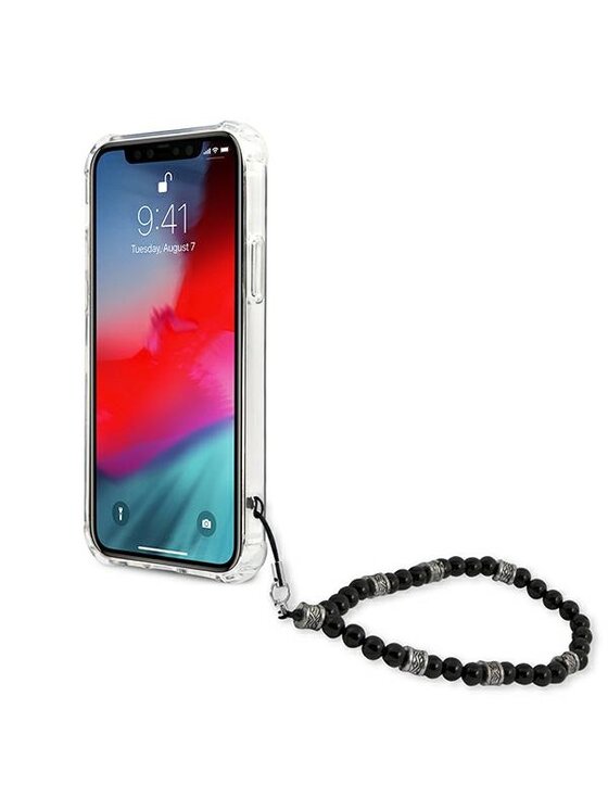 Guess Guess Etui na telefon Hardcase Pearl Czarny