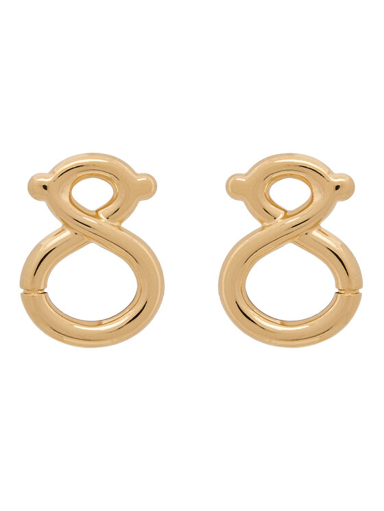 TOUS TOUS Обици Infinity 1004671400 Златист