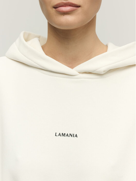 La Mania La Mania Felpa KEEP Bianco Classic Fit