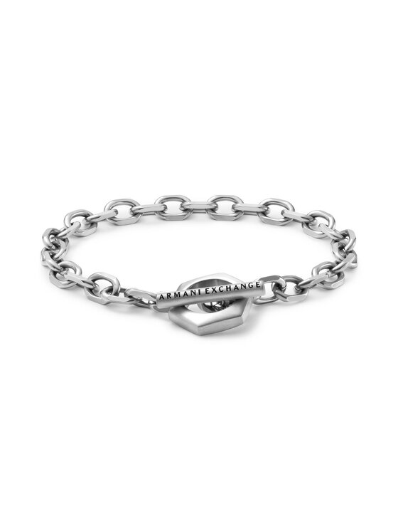 Armani Exchange Armani Exchange Bransoletka AXG0103040 Srebrny