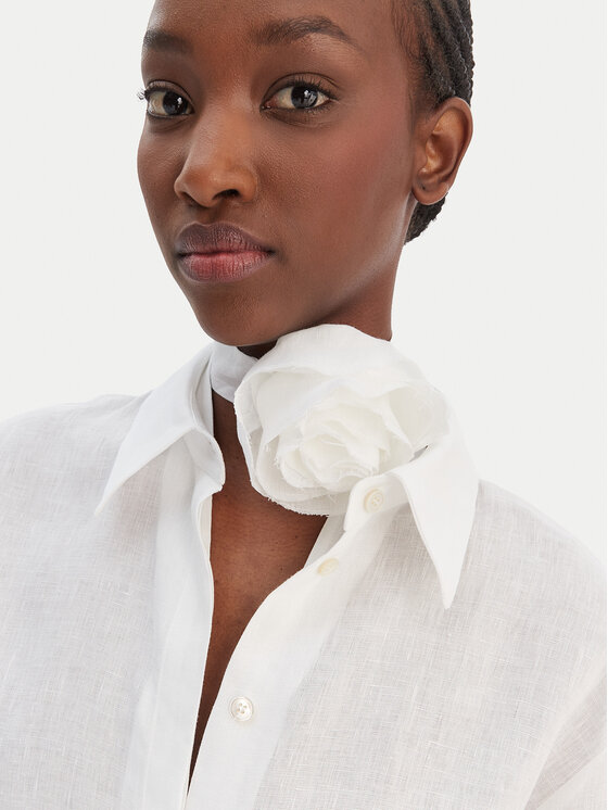 Marella Marella Camicia Editore 2613111084 Bianco Regular Fit