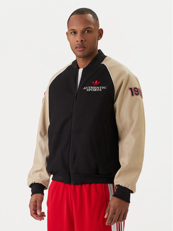 adidas Geacă bomber adicolor SST SSKE2243 Negru Regular Fit