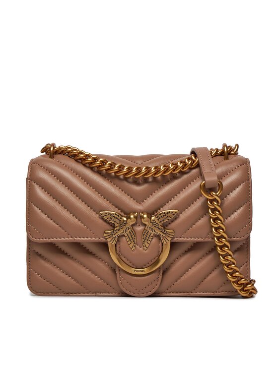 PINKO Pinko Rankinė Love One Mini Dc AI 23-24 PLTT 100074 A0GK Ruda