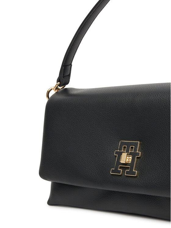 Tommy Hilfiger Tommy Hilfiger Kabelka Th Modern Conv Crossover AW0AW17465 Čierna