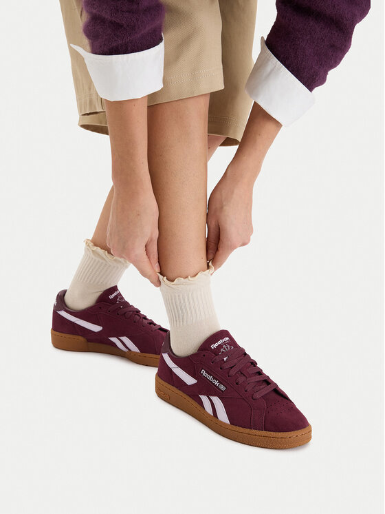 Reebok Reebok Snīkeri EO-CLUB C GROUNDS UK 100229523 Bordo