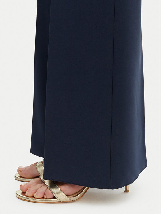 Rinascimento Rinascimento Штани з тканини CFC0127876003 Cиній Slim Fit