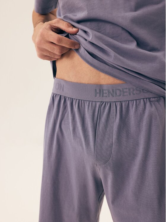 Henderson Henderson Piżama 42626 Granatowy Regular Fit
