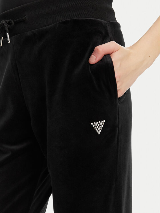 Guess Guess Pantaloni da tuta V3BB27 K0232 Nero Regular Fit