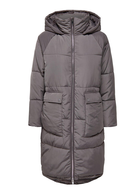ONLY ONLY Зимно яке 15160167 Сив Relaxed Fit