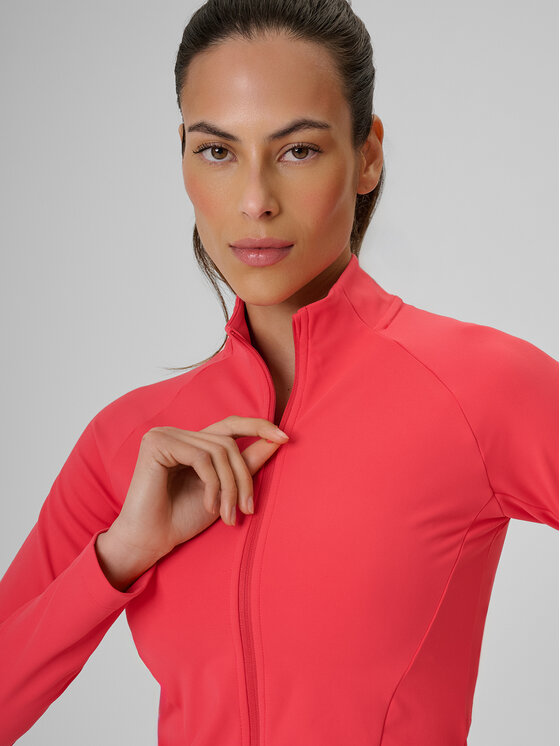 4F 4F Bluza ACTIVE BY NATURE Koralowy Slim Fit