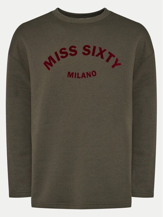 Miss Sixty Miss Sixty Bluză 6L4TJ1740000 Kaki Relaxed Fit