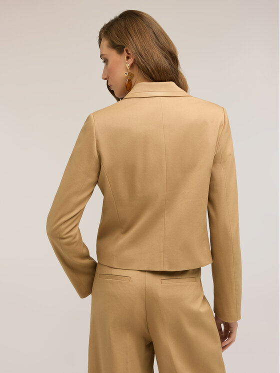 Motivi Motivi Giacca di transizione Q039Q001053N0S2 Crema Regular Fit